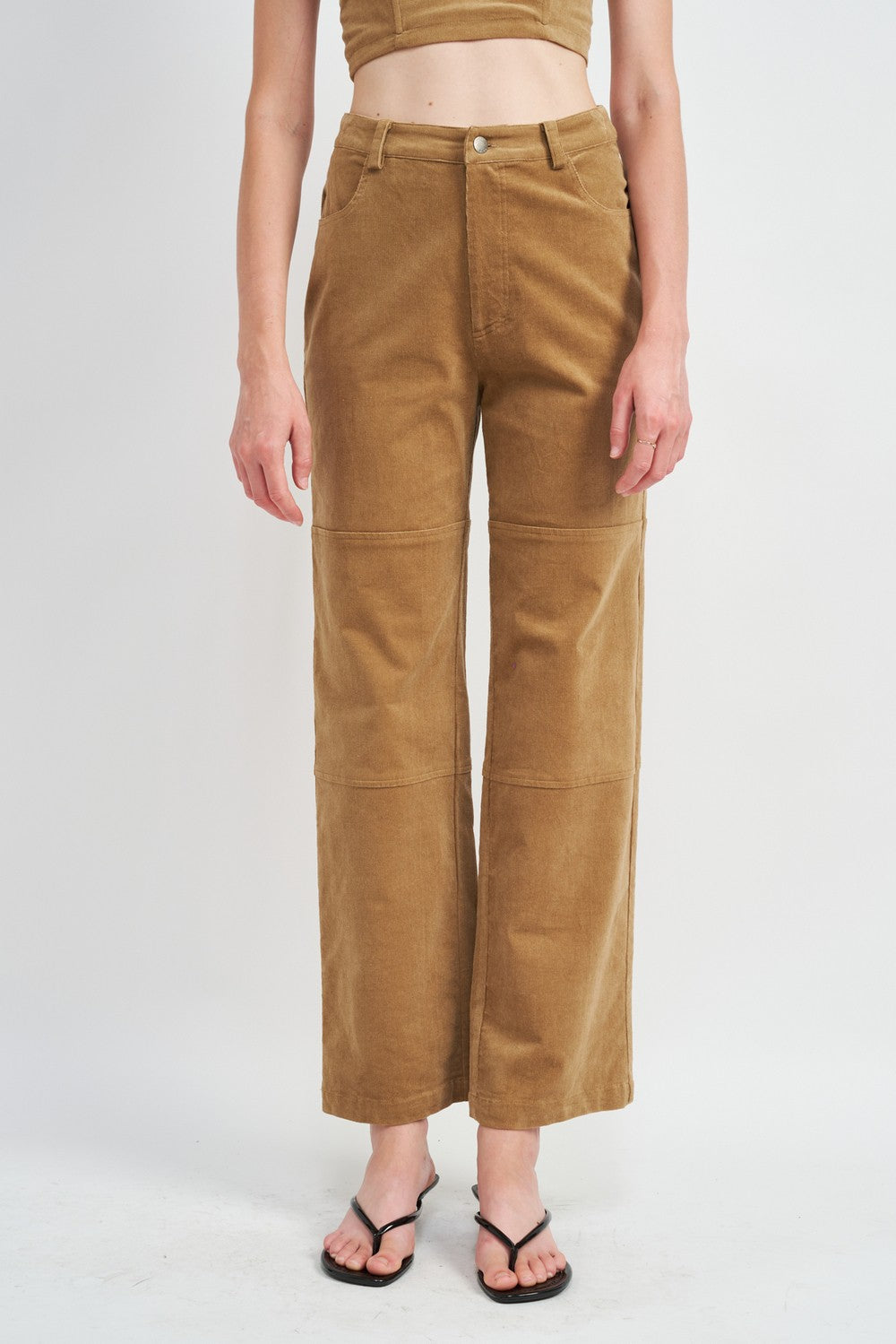 Corduroy Relaxed Fit Pants Clothing Emory Park   