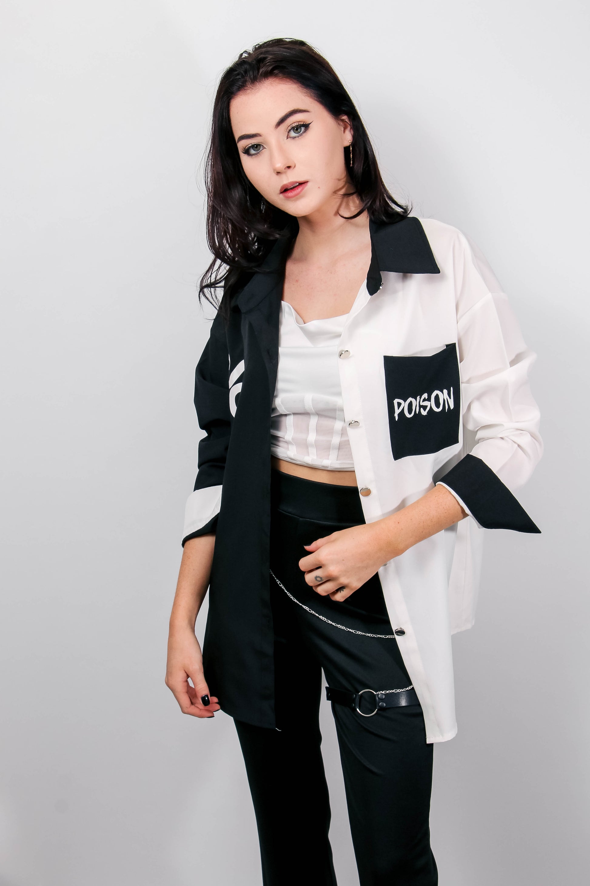 Poison Button Down Shirt Clothing Venuex   