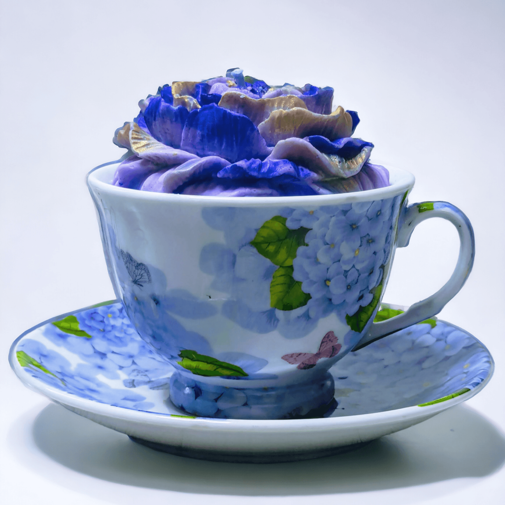 Moonlit Garden Scented | Soy Teacup Candle candle The Melted Manor   