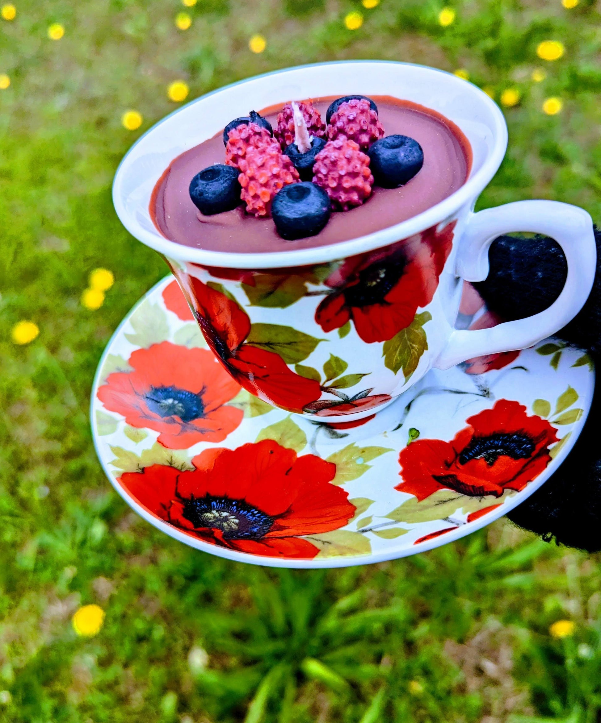 Wicked Berries Scented Candle | 6oz Soy Teacup Candle candle The Melted Manor   